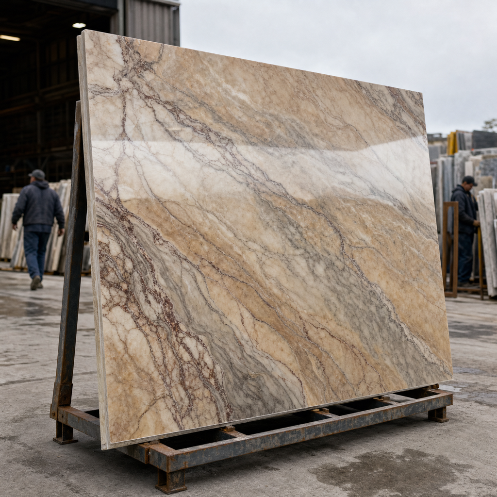 Fantasy Brown marble slab